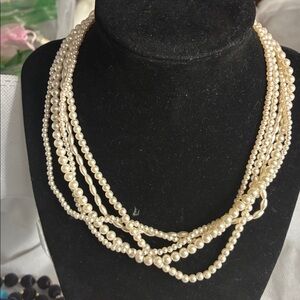 Marvella Faux Pearl Necklace